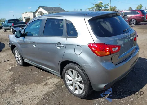 2014 Mitsubishi Outlander Sport Es z USA, uszkodzony, nr VIN 4A4AP3AU1EE026872